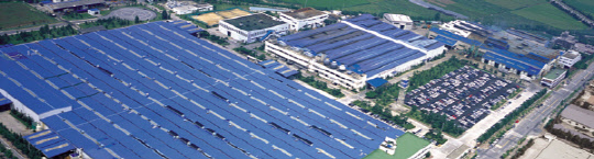 자동차 부품업체 만도가 사실상 대규모 구조조정에 착수한 가운데 노사 갈등이 깊어지고 있다. 시진은 만도 원주공장 전경.  만도 제공